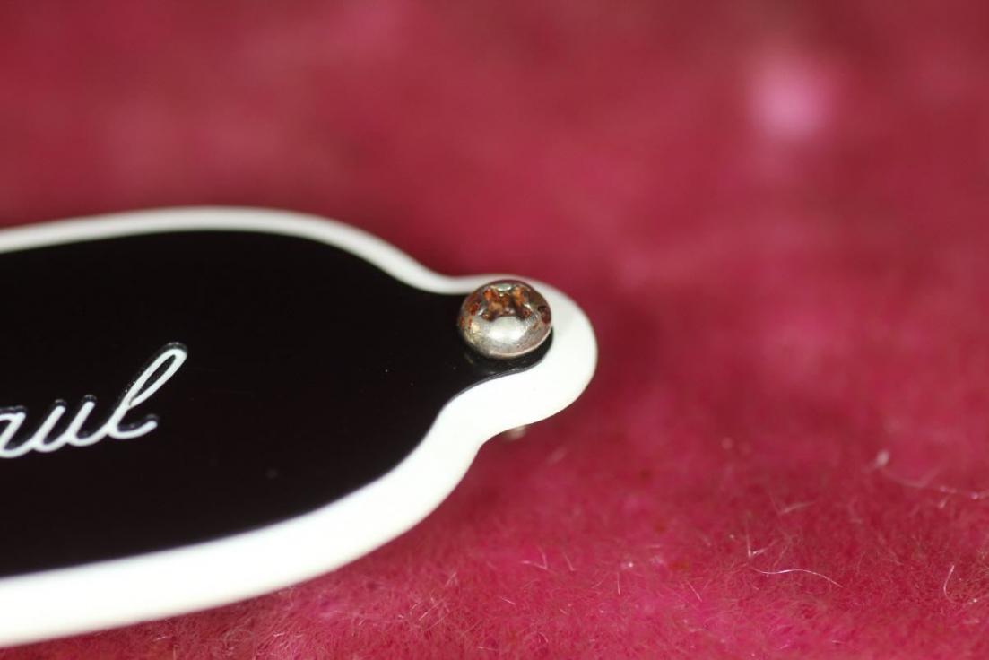 Vintage style aged Trussrodcover Screws