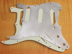 Vintage style thin metal Pickguard shield...62/64'