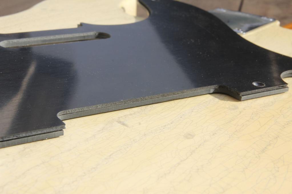 Our Guard (Top) Punched compare the CNC (Bottom)