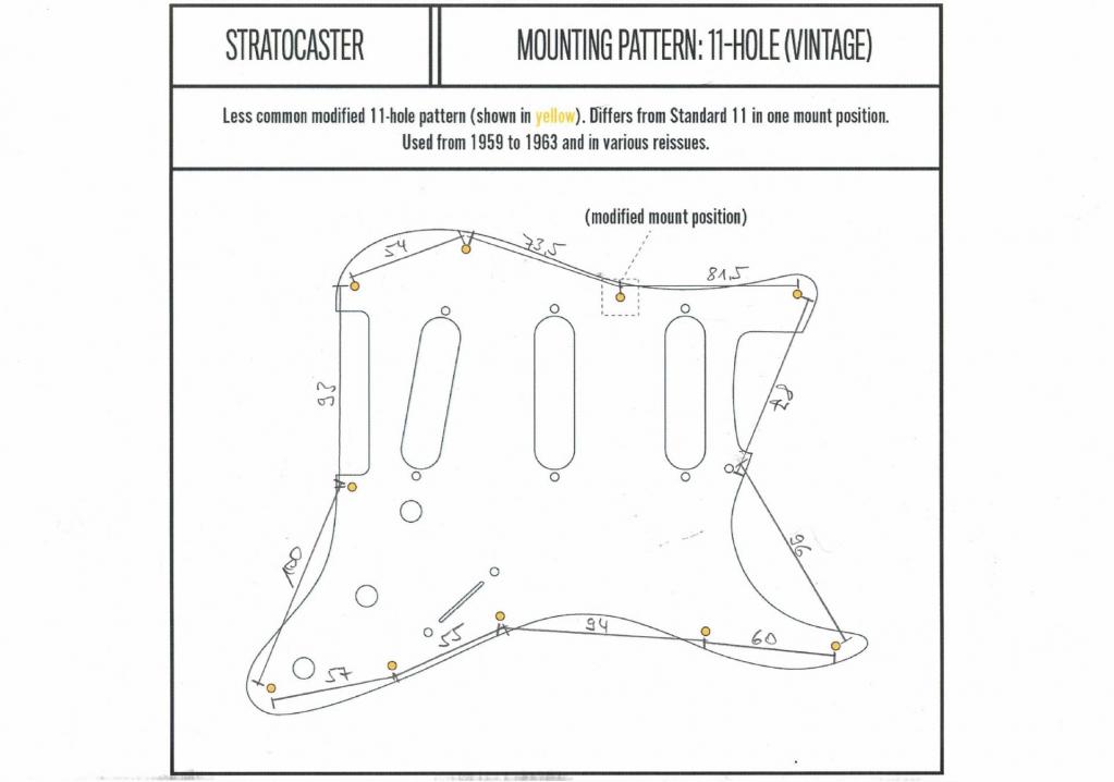 62' (1959-mid 63') 11 hole Pattern