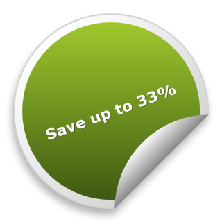 Save up to 33%